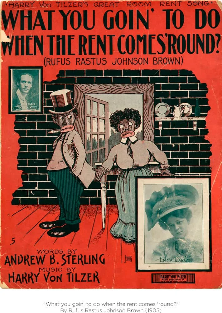 What you goin' to do when the rent comes'round?