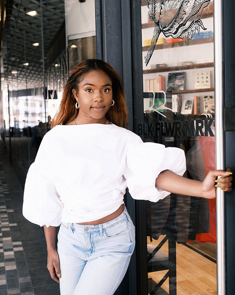 Kehmari Norman of Black Flower Market (Photography by Kyna Uwaeme)